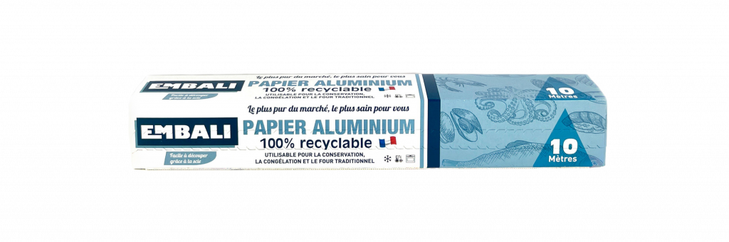 Papier aluminium Embali 10 mètres