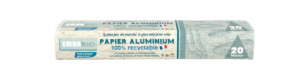 Papier Aluminium 20 Mètres - Embabio